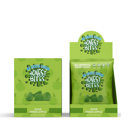 SOUR GREEN APPLE 6 PACK - Honest Bites
