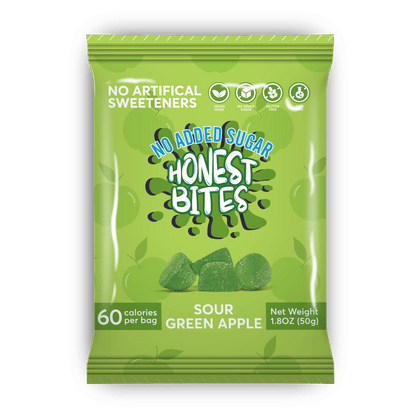SOUR GREEN APPLE 6 PACK - Honest Bites