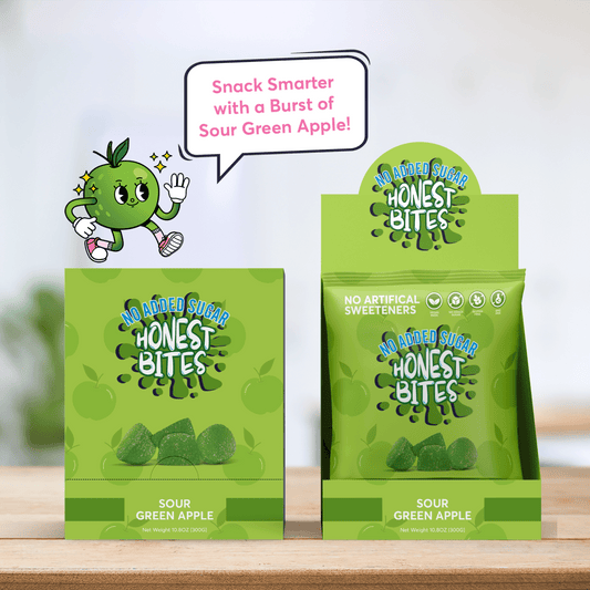 SOUR GREEN APPLE 6 PACK - Honest Bites