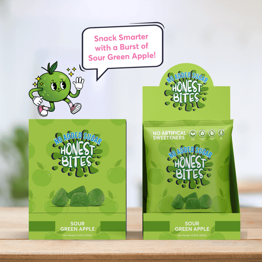 SOUR GREEN APPLE 6 PACK - Honest Bites