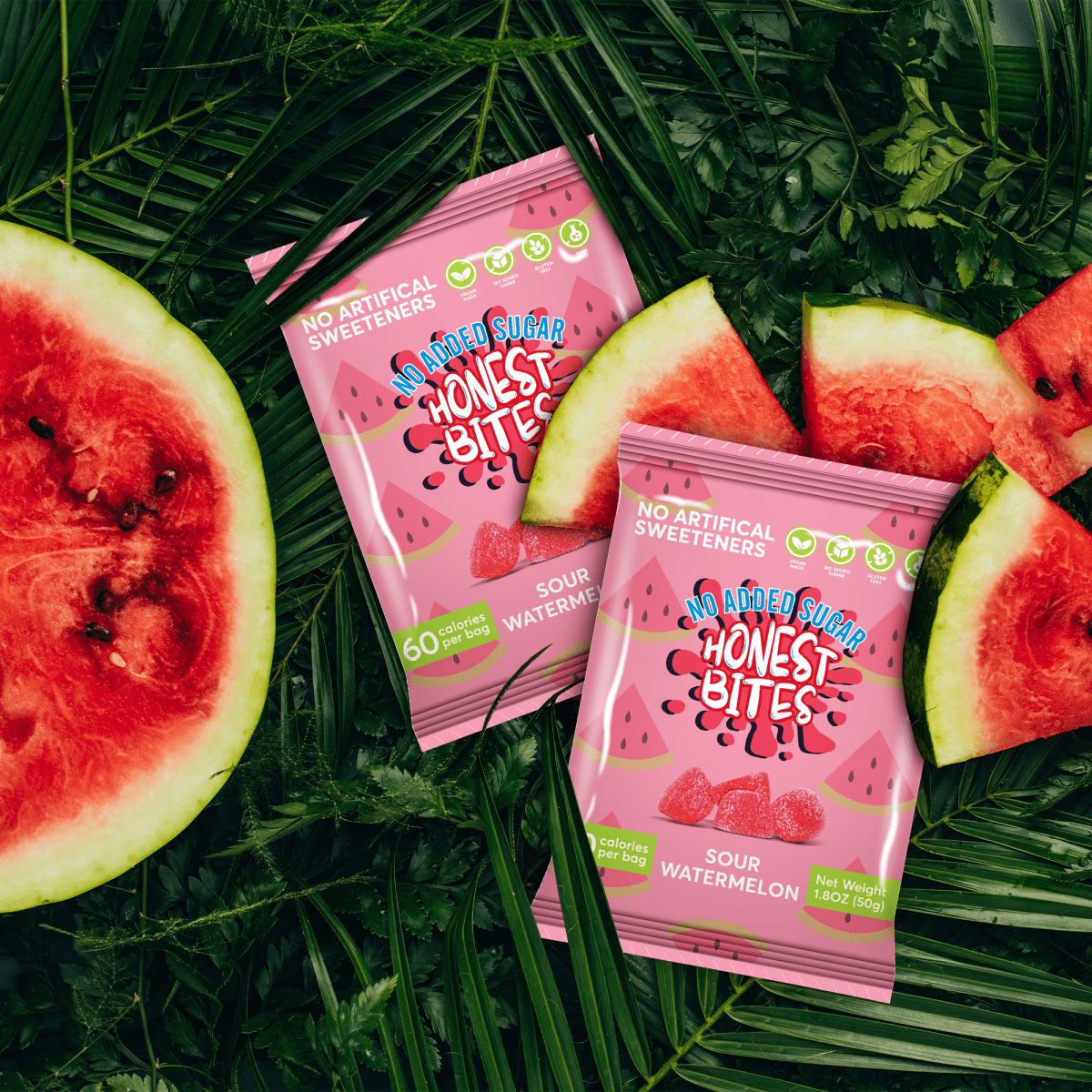 SOUR WATERMELON 6 PACK - Honest Bites