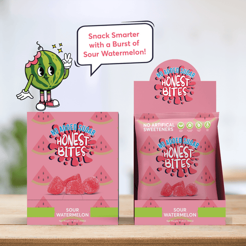 SOUR WATERMELON 6 PACK - Honest Bites